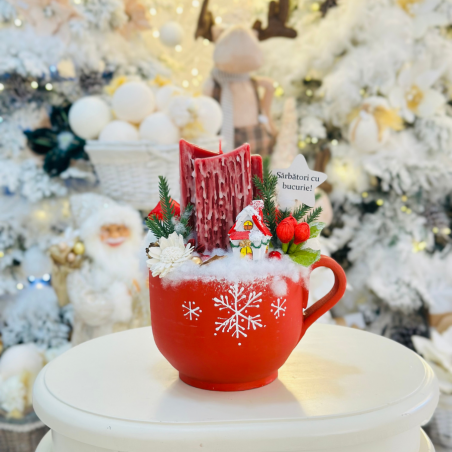 Aranjamentul ce aduce VESELIE de Crăciun